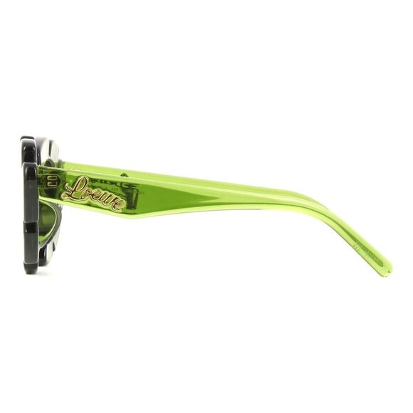 New LOEWE Paula's Ibiza Green Round LW40088U 93A Sunglasses Women - Picture 3 of 4